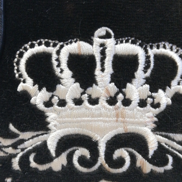 JUICY COUTURE velour satchel purse - Picture 3 of 11